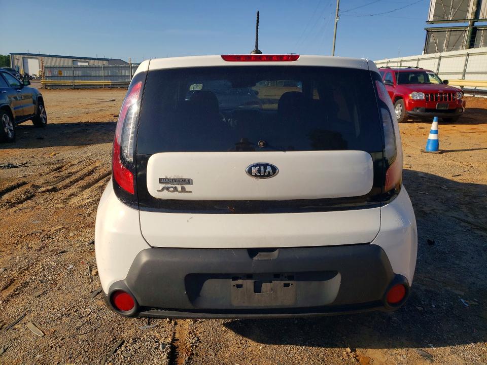 2016 Kia Soul VIN KNDJN2A22G7388738 COPART salvage auction — FRONT END, Va - Cert Of Title - Salvage, sold $475 on 2026-07-06 (photo 6)