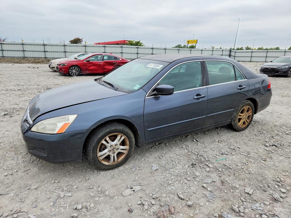 2006 Honda Accord VIN 1HGCM56376A061866 — COPART salvage auction photo