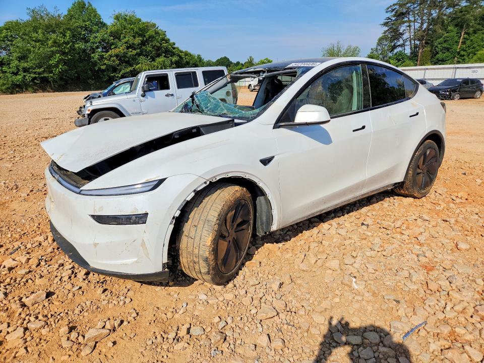 2026 Tesla VIN 7SAYGDED1TA431518 COPART salvage auction — WATER/FLOOD, Nc - Salvage Certificate Of Title, sold $1,700 on 2026-07-27 (photo 1)