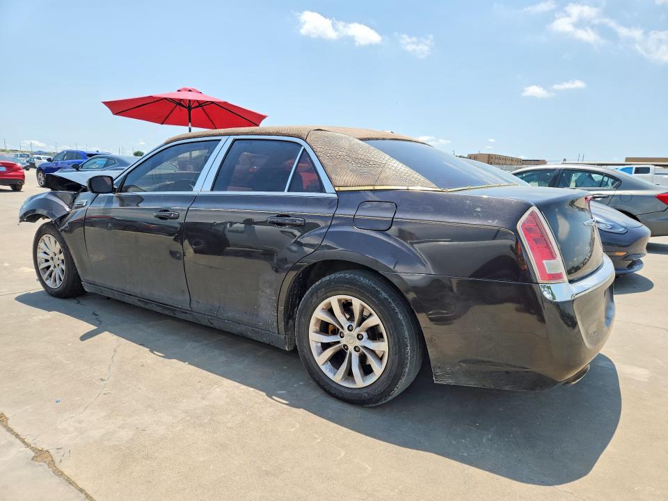 2013 Chrysler 300 VIN 2C3CCAAG6DH703467 COPART salvage auction — FRONT END, Tx - Cert Of Title-Rebuilt Salvage (P), sold $825 on 2026-07-08 (photo 2)