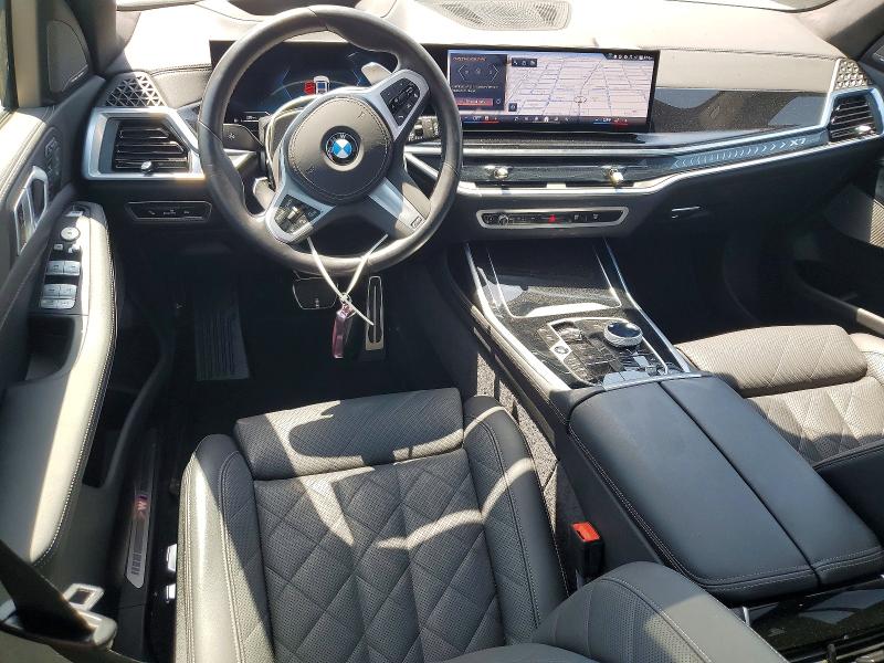 2025 BMW X7 VIN 5UX23EM01S9Z34687 COPART salvage auction — FRONT END, Ca - Salvage Certificate, sold $44,000 on 2026-07-24 (photo 8)