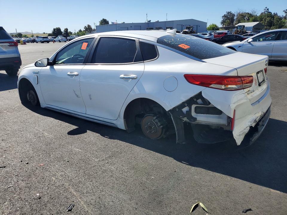 2018 Kia Optima VIN KNAGV4LD0J5025777 COPART salvage auction — VANDALISM, Ca - Salvage Certificate, sold $225 on 2026-07-20 (photo 2)