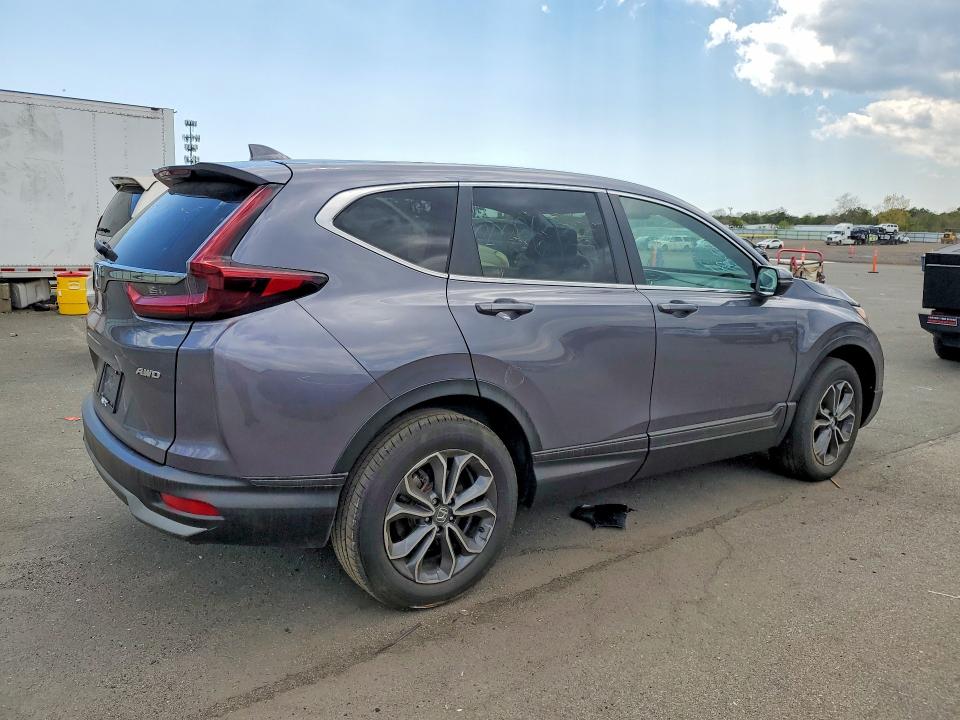 2022 Honda Cr-v VIN 7FARW2H50NE041887 COPART salvage auction — VANDALISM, Ny - Mv-907A Salvage Certificate, sold $17,700 on 2026-07-27 (photo 3)