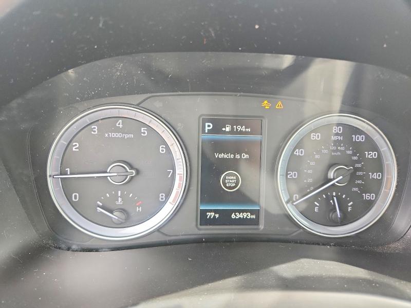 2019 Hyundai Sonata VIN 5NPE34AF9KH808568 COPART salvage auction — REAR END, Il - Salvage Certificate, sold $1,950 on 2026-07-24 (photo 9)