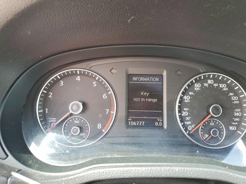 2013 Volkswagen Passat VIN 1VWCP7A3XDC068723 COPART salvage auction — SIDE, Ut - Salvage Certificate, sold $1,150 on 2026-07-03 (photo 9)