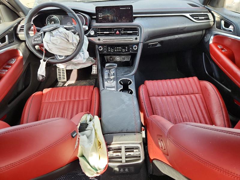 2026 Genesis G70 VIN KMTG54SE5TU170577 COPART salvage auction — FRONT END, Ny - Mv-907A Salvage Certificate, sold $6,400 on 2026-07-13 (photo 8)