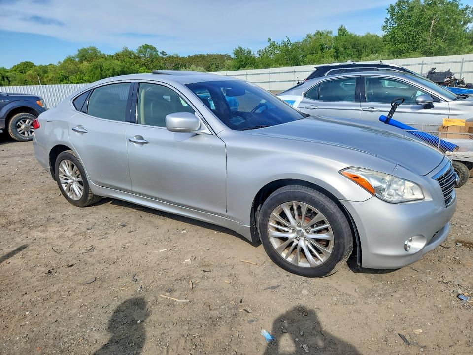 2012 Infiniti M VIN JN1BY1AR7CM394116 COPART salvage auction — FRONT END, Ma - Cert Of Title-Reconstrctd Coll, sold $1,100 on 2026-07-15 (photo 4)