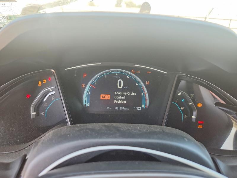 2019 Honda Civic VIN SHHFK7H68KU408965 COPART salvage auction — FRONT END, CA - SALVAGE CERTIFICATE, sold $3,150 on 2026-07-02 (photo 9)