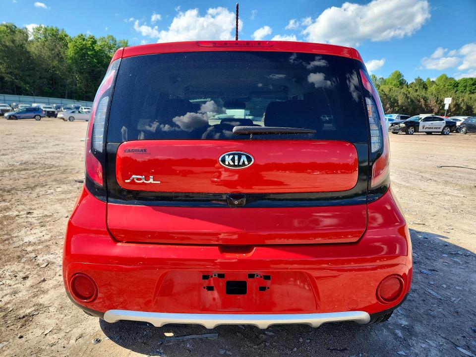 2018 Kia Soul VIN KNDJP3A51J7543944 COPART salvage auction — FRONT END, Va - Cert Of Title - Salvage, sold $2,550 on 2026-07-27 (photo 6)