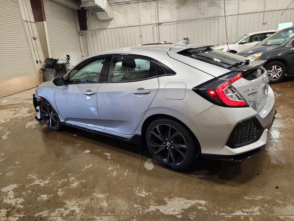 2017 Honda Civic VIN SHHFK7H47HU208926 COPART salvage auction — FRONT END, Wi - Certificate Of Title, sold $2,150 on 2026-07-27 (photo 2)