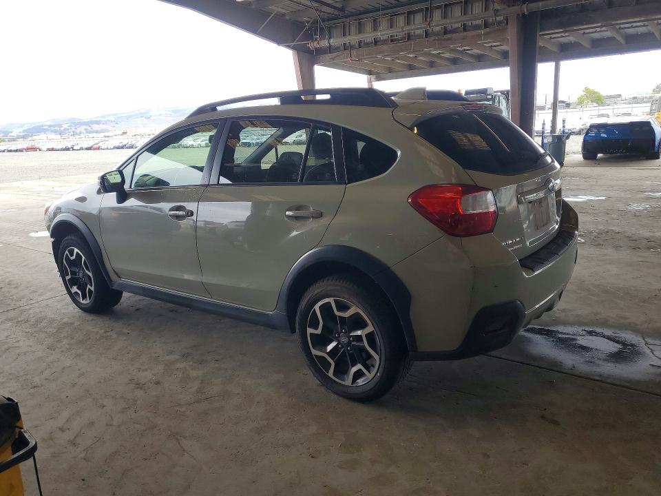 2016 Subaru VIN JF2GPAKC2G8306198 COPART salvage auction — FRONT END, Ca - Salvage Certificate, sold $3,250 on 2026-07-02 (photo 2)