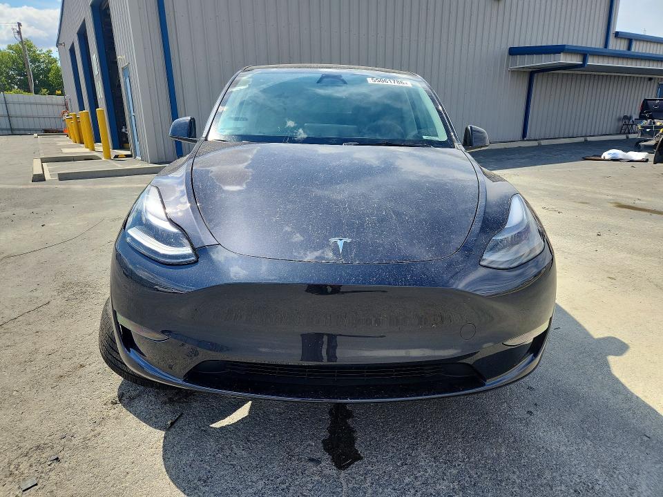 2024 Tesla Model y VIN 7SAYGDEE8RF166407 COPART salvage auction — SIDE, Ca - Salvage Certificate, sold $12,800 on 2026-07-14 (photo 5)