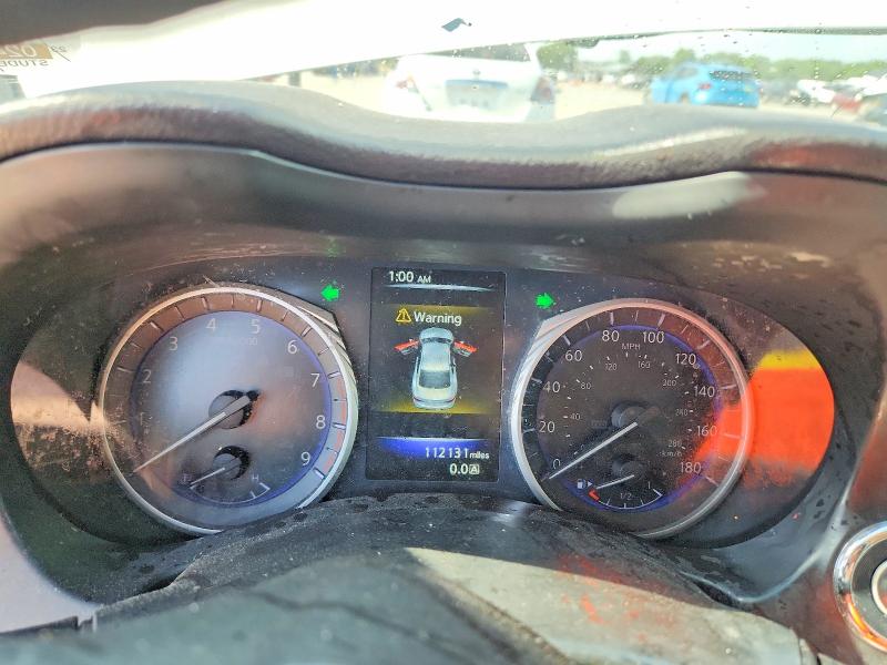 2017 Infiniti VIN JN1EV7AP0HM733412 COPART salvage auction — FRONT END, Tx - Salvage Vehicle Title, sold $1,200 on 2026-07-16 (photo 9)