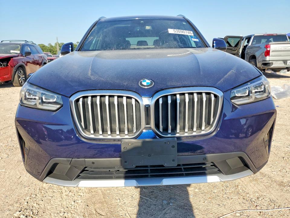 2022 BMW X3 VIN 5UX43DP0XN9M21134 COPART salvage auction — UNDERCARRIAGE, Tx - Salvage Vehicle Title, sold $15,600 on 2026-07-10 (photo 5)