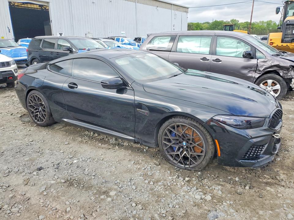 2020 BMW M8 VIN WBSAE0C0XLBM08444 COPART salvage auction — MECHANICAL, Nj - Cert Of Title-Salvage, sold $25,500 on 2026-07-08 (photo 4)