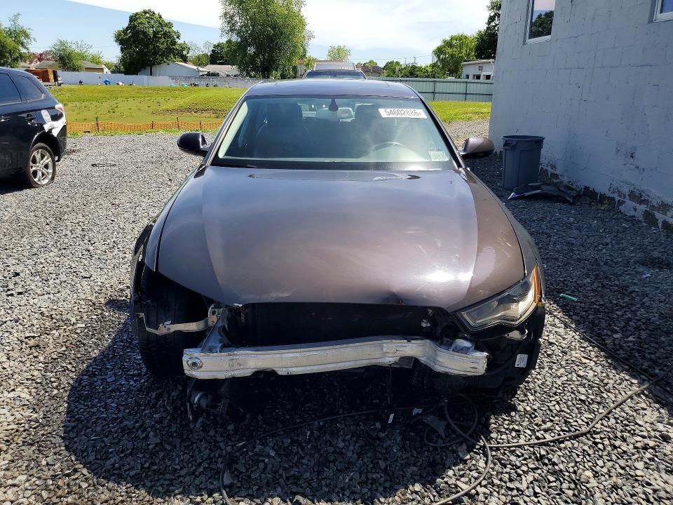 2014 Audi A6 VIN WAUDFAFC4EN131656 COPART salvage auction — FRONT END, Nj - Cert Of Title-Salvage, sold $2,500 on 2026-07-04 (photo 5)