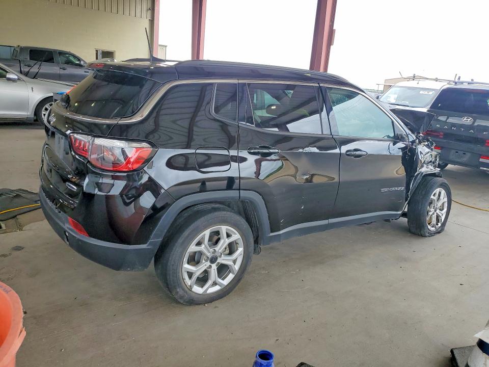 2025 Jeep Compass VIN 3C4NJDBN8ST607708 COPART salvage auction — FRONT END, Tx - Certificate Of Title, sold $575 on 2026-07-09 (photo 3)