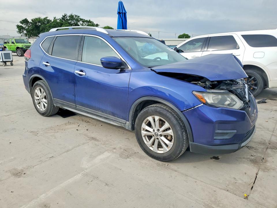 2018 Nissan Rogue VIN JN8AT2MT2JW470478 COPART salvage auction — FRONT END, Tx - Salvage Vehicle Title, sold $1,650 on 2026-07-06 (photo 4)