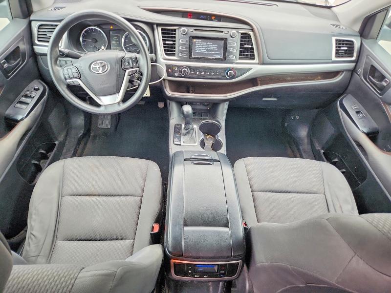 2018 Toyota VIN 5TDZZRFH3JS239636 COPART salvage auction — FRONT END, Tx - Salvage Vehicle Title, sold $4,650 on 2026-07-02 (photo 8)