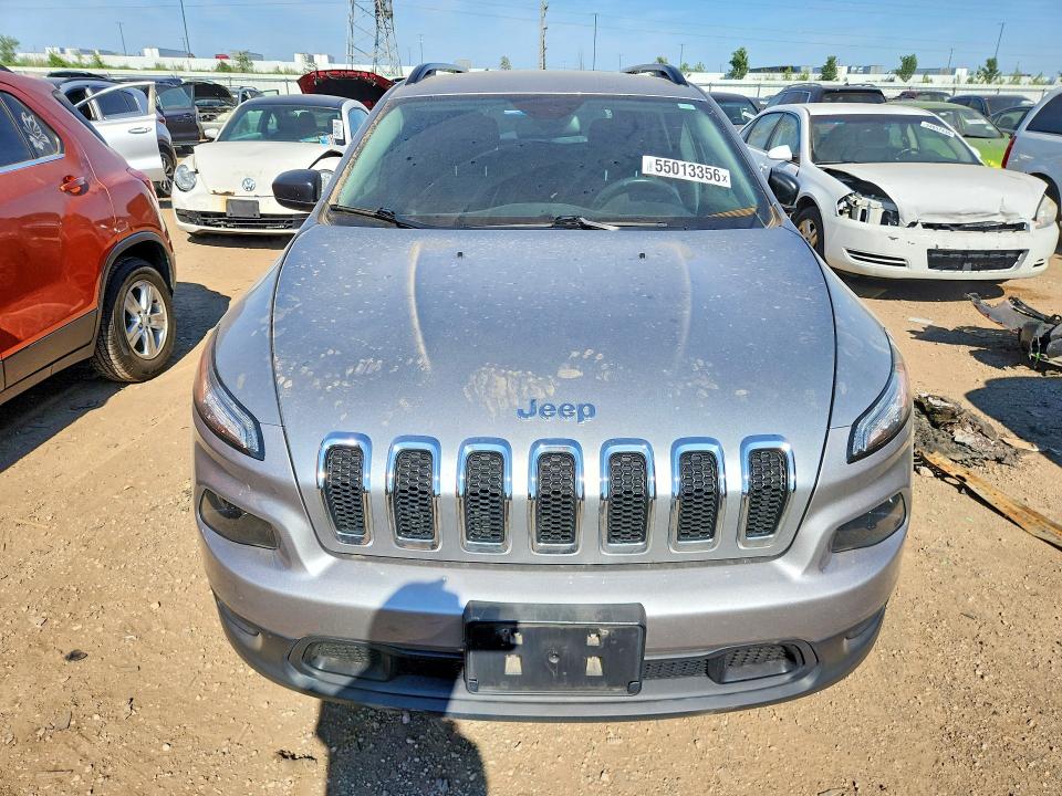 2016 Jeep Cherokee VIN 1C4PJLABXGW137631 COPART salvage auction — REAR END, Il - Salvage Certificate, sold $1,100 on 2026-07-04 (photo 5)