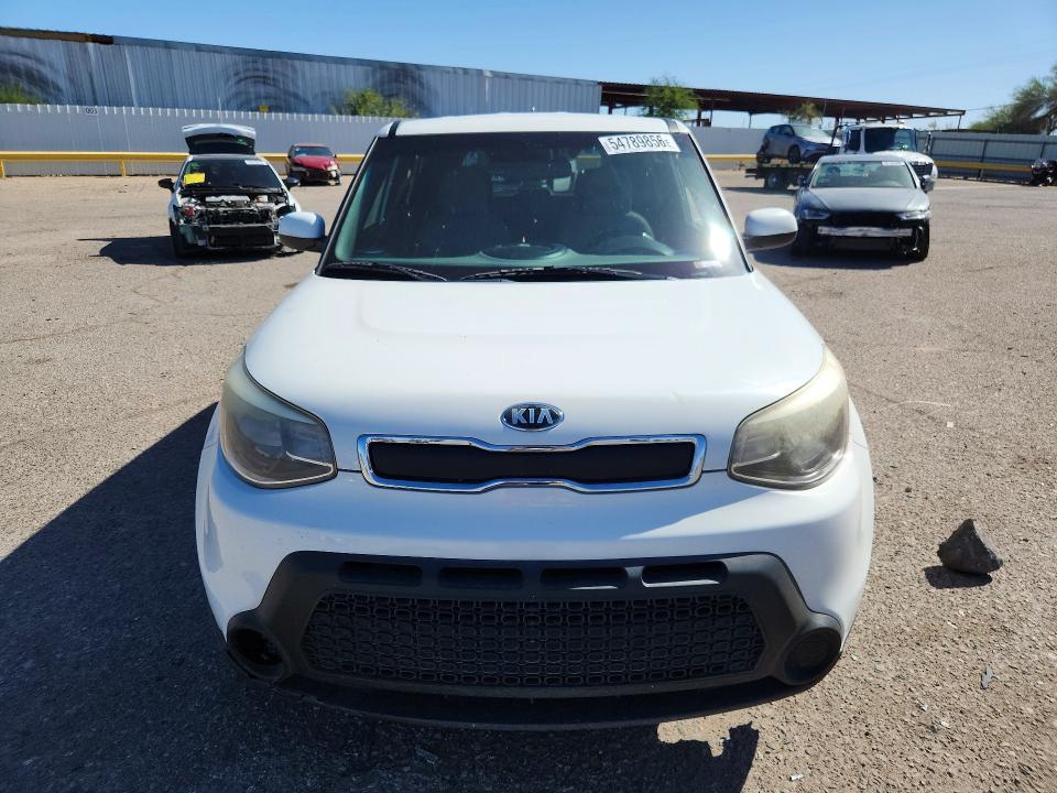 2015 Kia Soul VIN KNDJN2A23F7231489 COPART salvage auction — FRONT END, AZ - CERT OF TITLE - SALVAGE, sold $325 on 2026-07-24 (photo 5)
