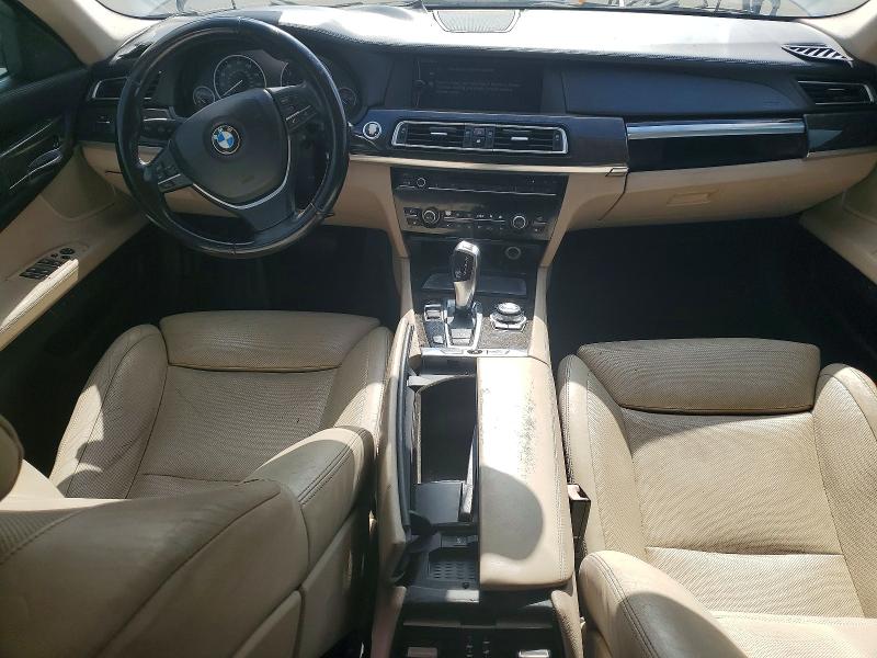 2012 BMW 7 series VIN WBAKB4C5XCC576017 COPART salvage auction — MECHANICAL, Fl - Cert Of Title-Rebuilt, sold $300 on 2026-07-08 (photo 8)