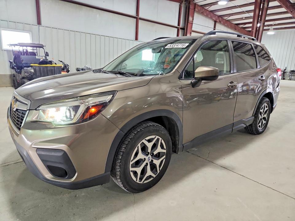 2019 Subaru Forester VIN JF2SKAGC8KH419924 COPART salvage auction — WATER/FLOOD, Tx - Salvage Title-Flood Damage, sold $3,700 on 2026-07-17 (photo 1)