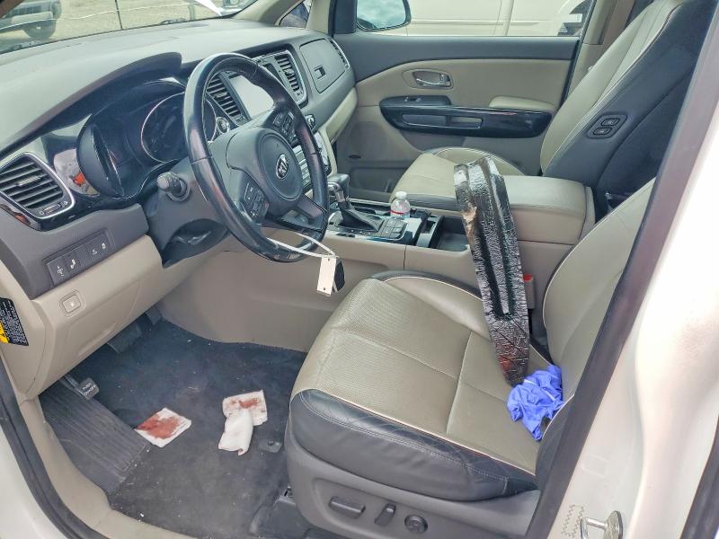 2018 Kia SEDONA VIN KNDMC5C14J6372370 COPART salvage auction — FRONT END, Ca - Salvage Certificate, sold $4,450 on 2026-07-17 (photo 7)