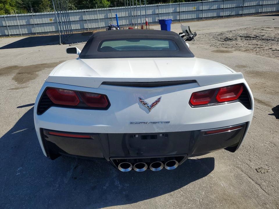 2016 Chevrolet Corvette stingray VIN 1G1YD3D75G5117871 COPART salvage auction — FRONT END, GA - CERT OF TITLE-SALVAGE, sold $8,400 on 2026-07-30 (photo 6)