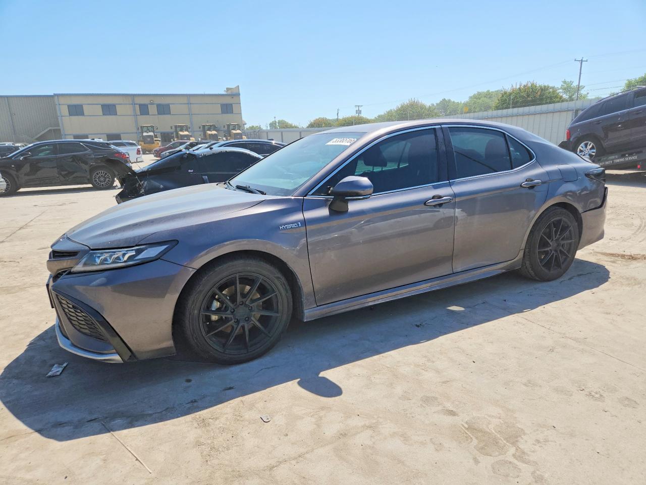 2021 Toyota Camry VIN 4T1K31AK9MU561524 COPART salvage auction — Rear End, TX - SALVAGE VEHICLE TITLE, sold $7,900 on 2026-07-09 (photo 1)