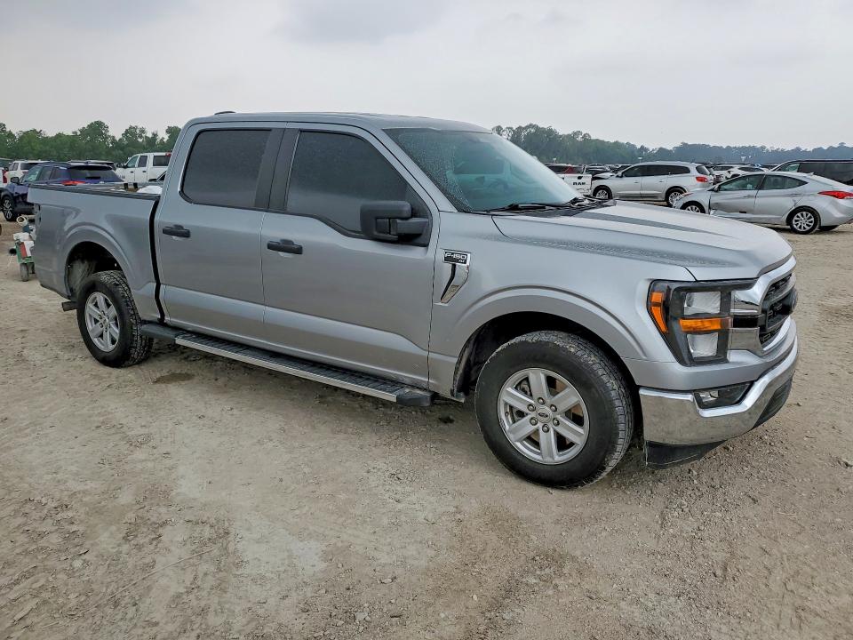 2023 Ford F-150 VIN 1FTEW1C57PKD44053 COPART salvage auction — REAR END, Tx - Salvage Vehicle Title, sold $11,900 on 2026-07-03 (photo 4)