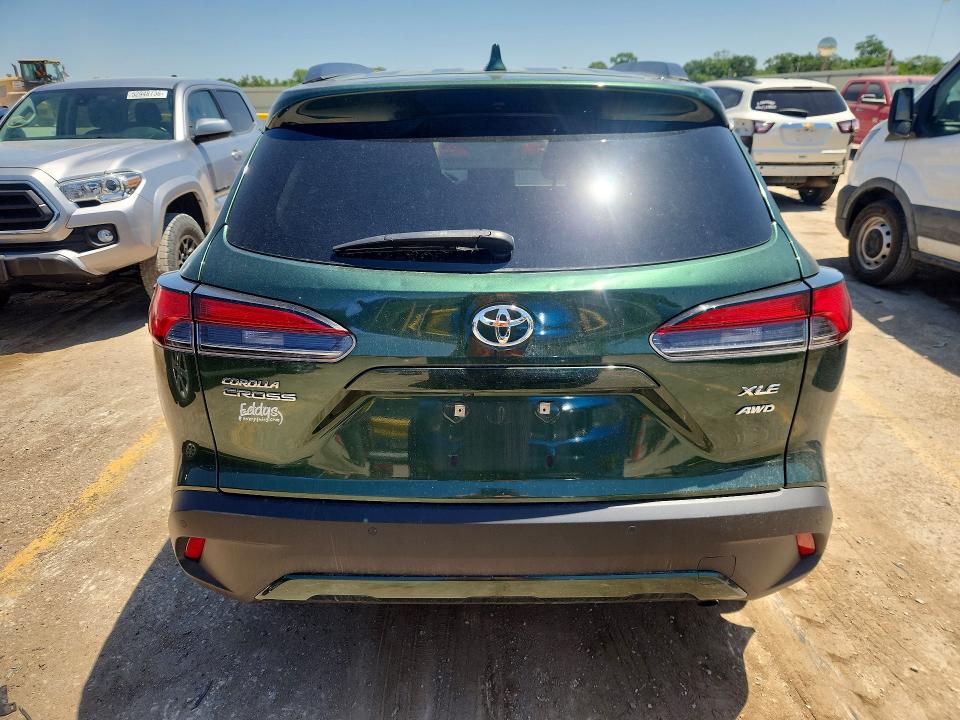 2022 Toyota VIN 7MUDAABG1NV007354 COPART salvage auction — HAIL, Ks - Cert Of Title-Salvage, sold $500 on 2026-07-29 (photo 6)