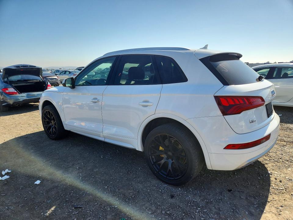 2018 Audi Q5 VIN WA1ANAFY5J2135550 COPART salvage auction — FRONT END, Fl - Dis/Dlr/Exp Only Clean Title, sold $5,100 on 2026-07-07 (photo 2)