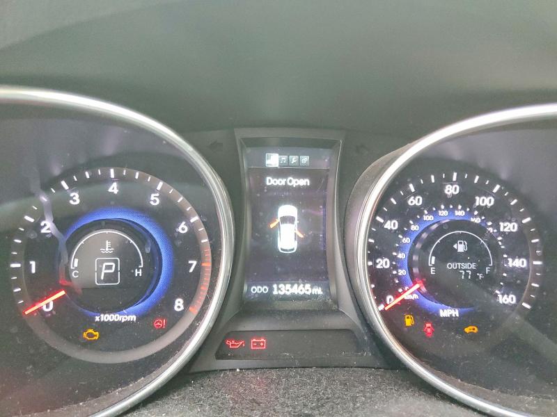 2014 Hyundai Santa fe VIN KM8SNDHF9EU040101 COPART salvage auction — UNDERCARRIAGE, In - Cert Of Title-Salvage Title, sold $1,600 on 2026-07-20 (photo 9)