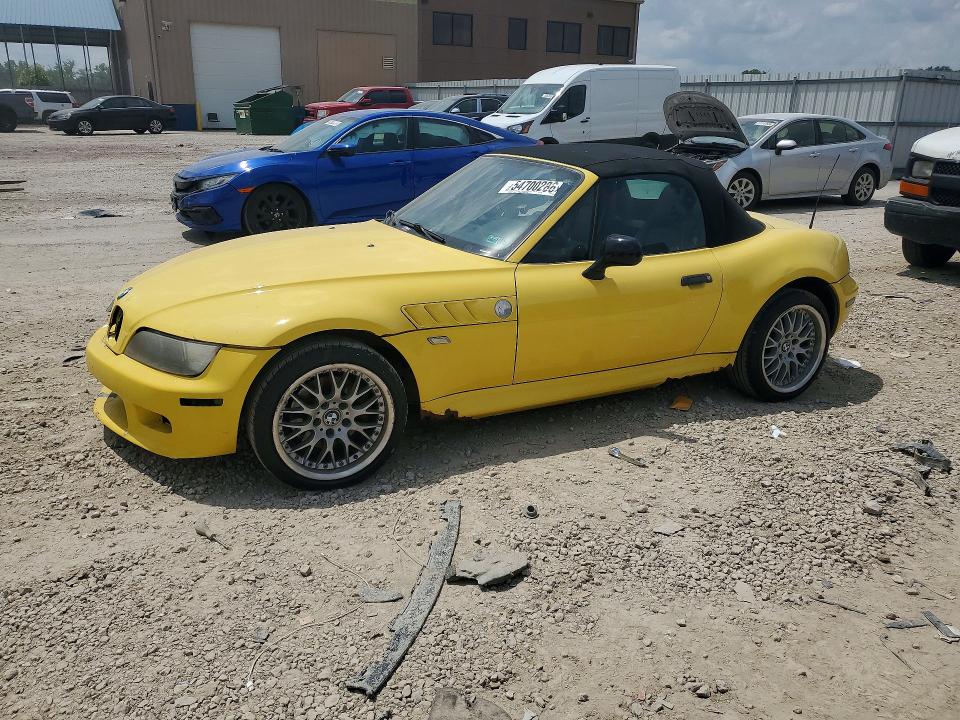 2001 BMW Z3 VIN WBACN53451LJ55876 COPART salvage auction — FRONT END, Ks - Cert Of Title-Salvage, sold $175 on 2026-07-30 (photo 1)