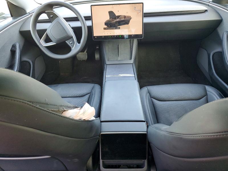 2025 Tesla VIN 5YJ3E1EA7SF030493 COPART salvage auction — FRONT END, Fl - Cert Of Title Slvg Rebuildable, sold $10,500 on 2026-07-10 (photo 8)