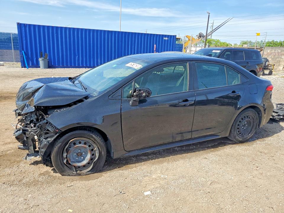 2022 Toyota Corolla VIN JTDEPMAE3NJ217773 COPART salvage auction — FRONT END, FL - CERTIFICATE OF TITLE, sold $3,400 on 2026-07-27 (photo 1)