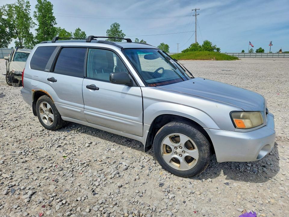 2004 Subaru Forester VIN JF1SG65624H713984 COPART salvage auction — FRONT END, MI - CERTIFICATE OF TITLE, sold $350 on 2026-07-02 (photo 4)