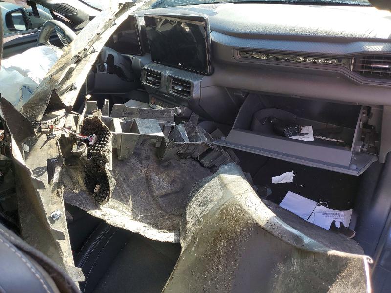 2024 Ford Mustang VIN 1FA6P8TH2R5129157 COPART salvage auction — FRONT END, Ca - Salvage Certificate, sold $2,300 on 2026-07-10 (photo 8)