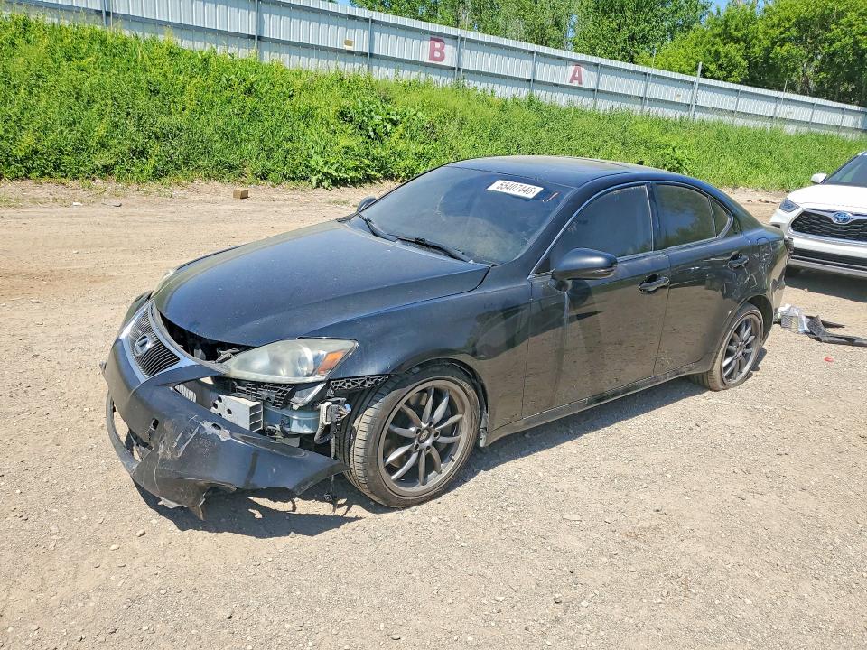 2011 Lexus Is 350 VIN JTHCE5C26B5001926 COPART salvage auction — FRONT END, Mi - Certificate Of Title, sold $2,100 on 2026-07-15 (photo 1)