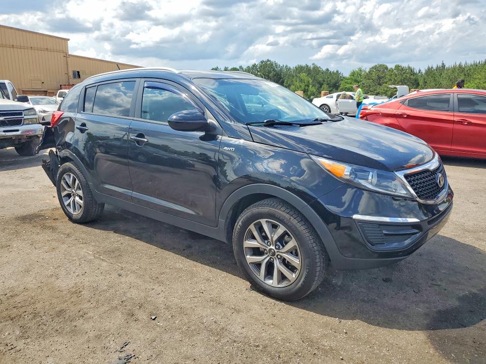 2016 Kia Sportage VIN KNDPBCAC0G7869444 COPART salvage auction — REAR END, Sc - Cert Of Title-Salvage, sold $2,550 on 2026-07-06 (photo 4)