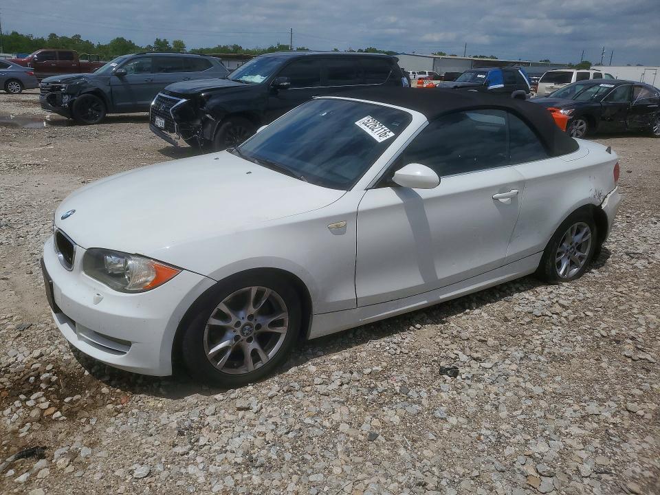 2008 BMW 1er VIN WBAUL73538VE89940 COPART salvage auction — REAR END, Tx - Salvage Vehicle Title, sold $550 on 2026-07-13 (photo 1)
