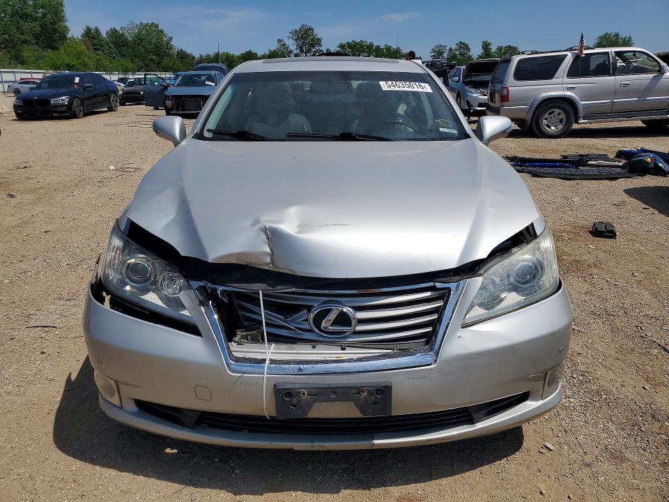 2012 Lexus ES VIN JTHBK1EG7C2475330 COPART salvage auction — REAR END, Il - Salvage Certificate, sold $1,700 on 2026-07-09 (photo 5)