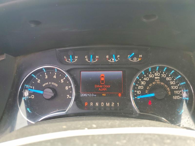 2013 Ford F-150 VIN 1FTFX1EF9DFD96053 COPART salvage auction — FRONT END, Il - Salvage Certificate, sold $2,100 on 2026-07-03 (photo 9)