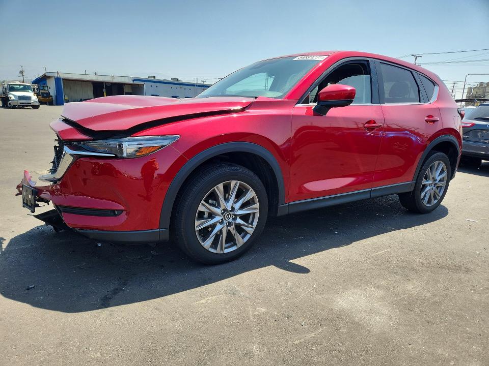 2021 Mazda Cx-5 VIN JM3KFADM1M0421670 COPART salvage auction — FRONT END, Ca - Salvage Certificate, sold $6,000 on 2026-07-20 (photo 1)