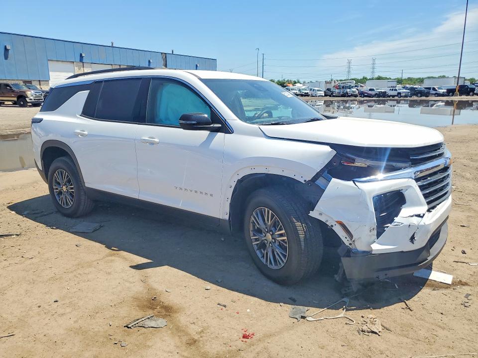 2026 Chevrolet Traverse VIN 1GNERGKS4TJ186635 COPART salvage auction — FRONT END, Mi - Certificate Of Title, sold $9,300 on 2026-07-28 (photo 4)