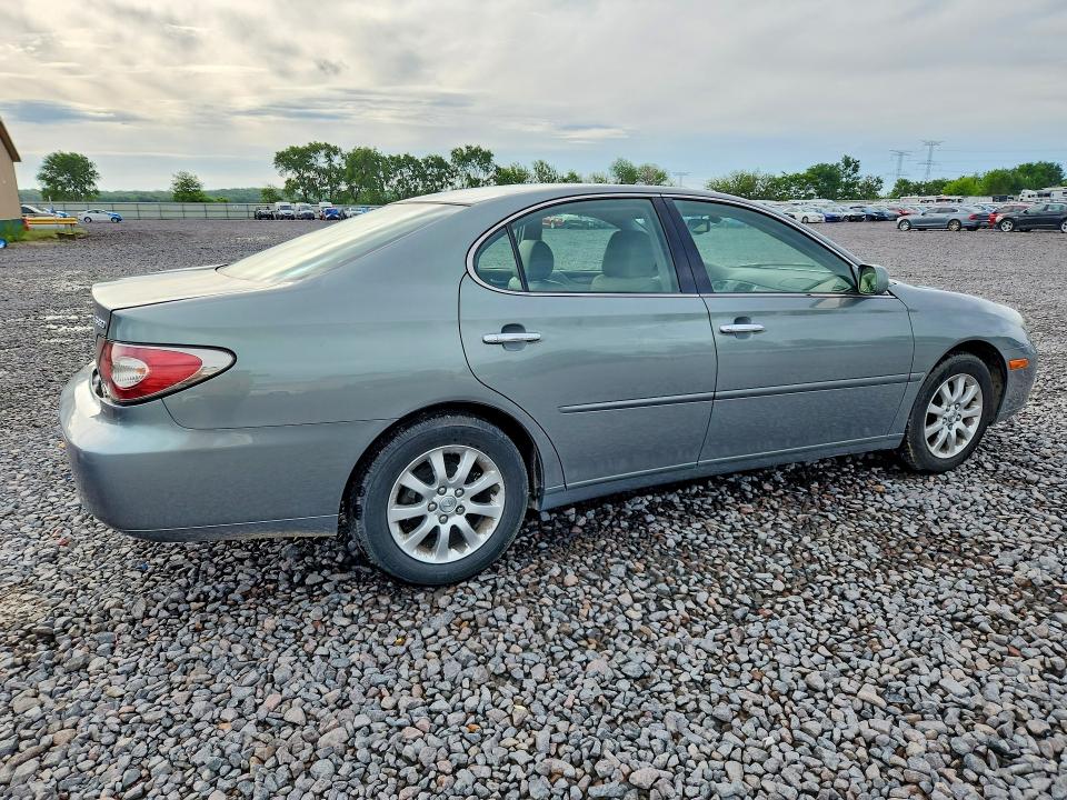 2004 Lexus Es 330 VIN JTHBA30G945001613 COPART salvage auction — REAR END, IL - SALVAGE CERTIFICATE, sold $1,550 on 2026-07-20 (photo 3)