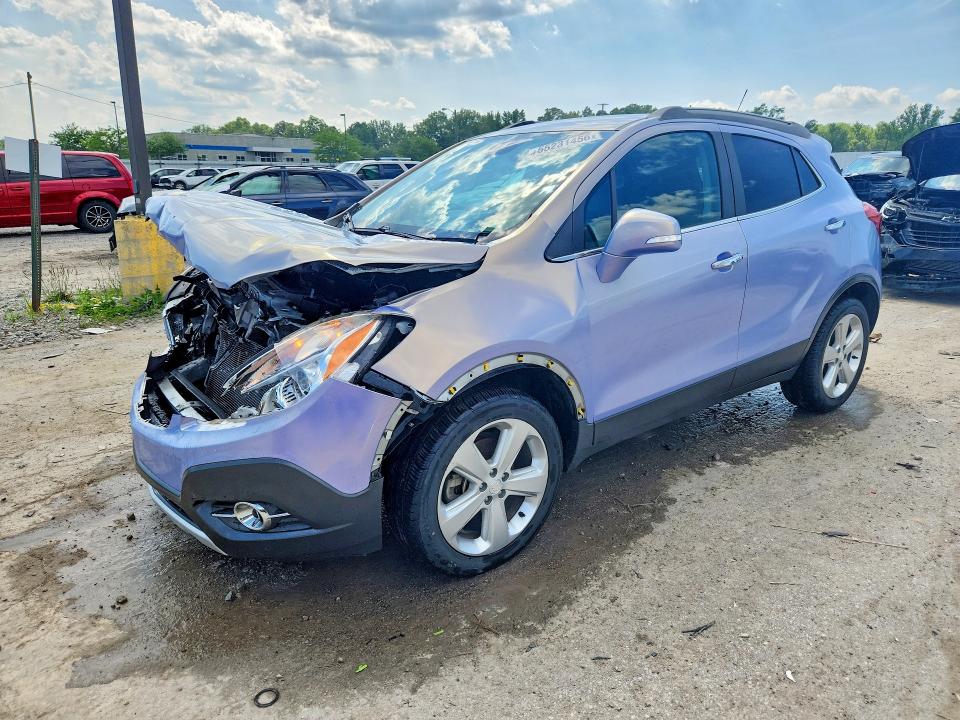 2015 Buick Encore VIN KL4CJFSB4FB222852 COPART salvage auction — FRONT END, Ky - Bill Of Sale/Part Only/No Titl, sold $725 on 2026-07-16 (photo 1)