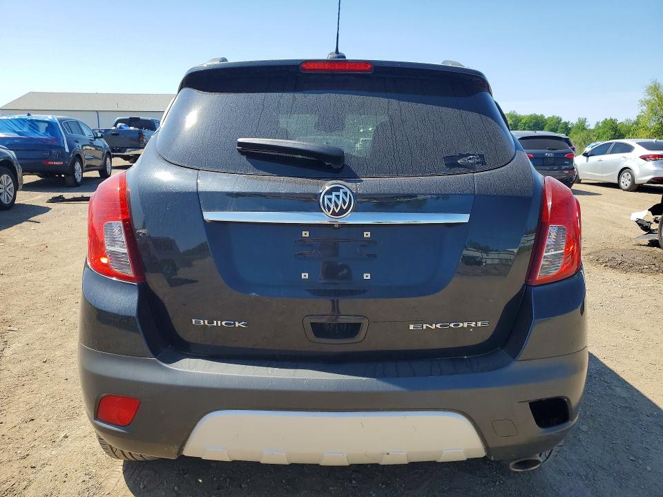 2016 Buick Encore VIN KL4CJASB9GB677538 COPART salvage auction — MECHANICAL, Oh - Certificate Of Title, sold $825 on 2026-07-30 (photo 6)