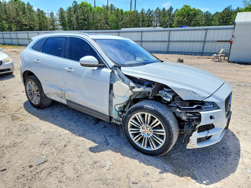 2018 Jaguar F-pace VIN SADCN2EV0JA242365 COPART salvage auction — FRONT END, Va - Cert Of Title - Salvage, sold $4,200 on 2026-07-20 (photo 4)